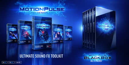 VideoCopilot MotionPulse Blackbox Ultimate Sound FX Toolkit 24-bit WAV/NGS