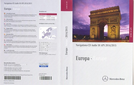 Mercedes CD Audio 50 APS version 15 NTG 1 2014-2015
