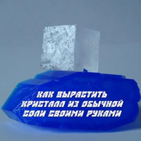Как вырастить кристалл из обычной соли своими руками / Как вырастить кристалл из обычной соли своими руками (2014) mpg
