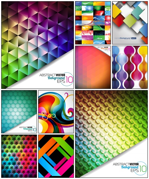Abstract backgrounds, part 29 - vector stock