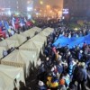 Киевская полиция попробовала разогнать акцию на Европейской площади