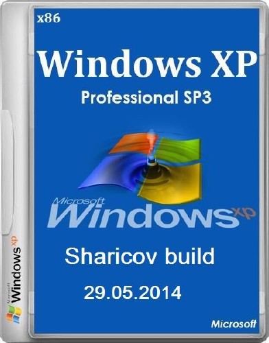 Windows XP Professional SP3 VL Sharicov build 29.05.2014 (x86/RUS)