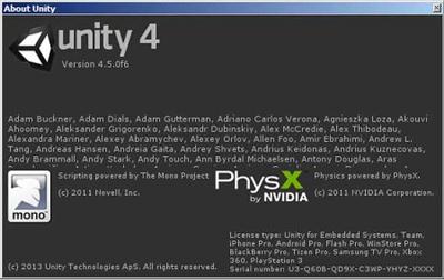 Unity 3D Pro 4.5.0 f6 (win x32) [2014, ENG]