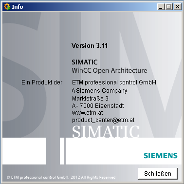 SIMATIC WinCC OPEN  Architecture