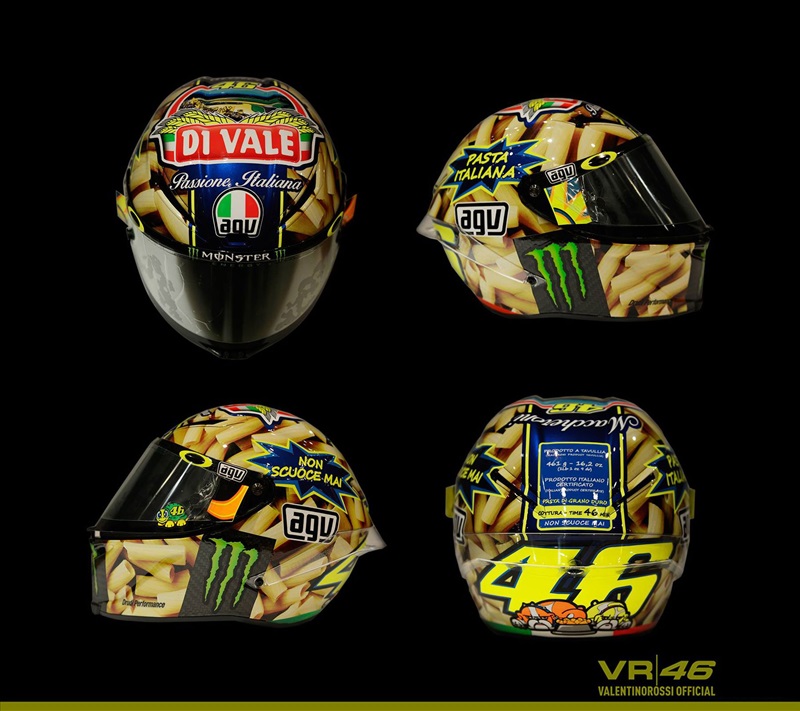 Гран При Муджелло 2014: Валентино Росси представил новый дизайн своего шлема