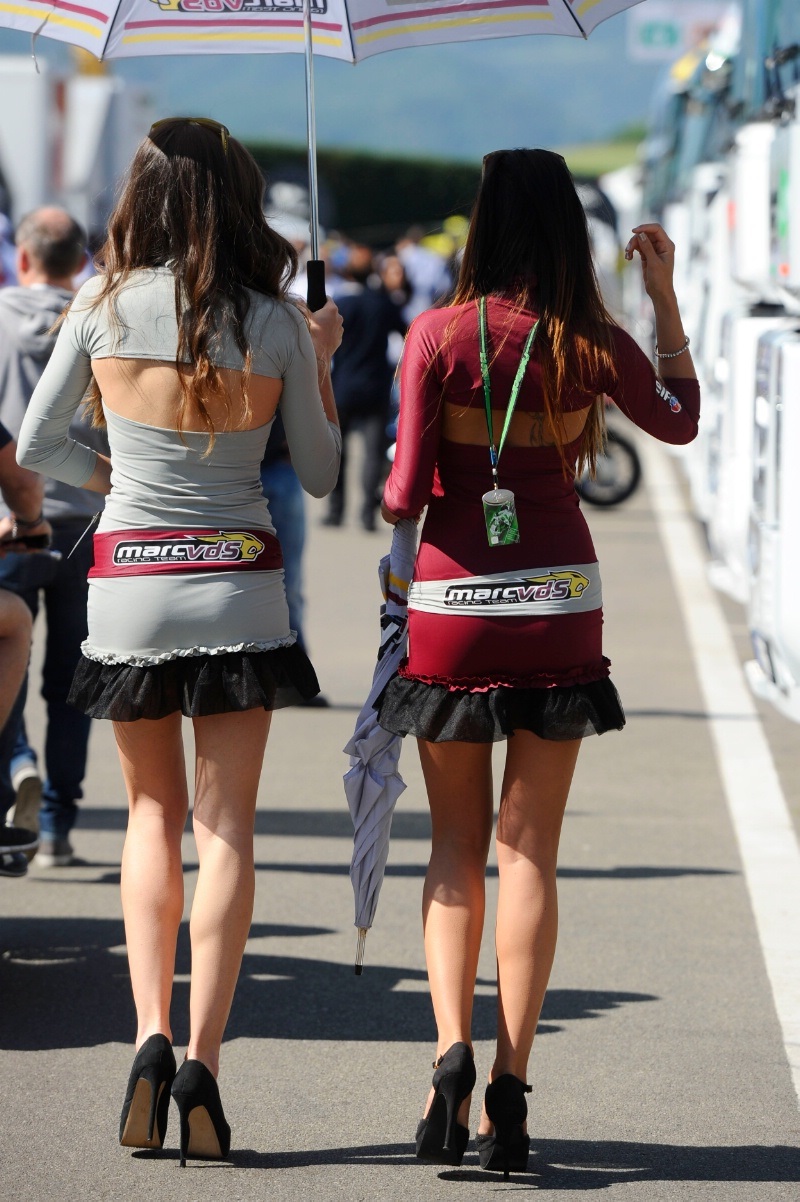 Девушки паддока Гран При Муджелло 2014
