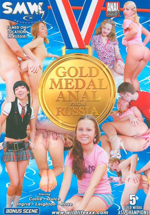 Gold Medal Anal From Russia /       (-, Wildlife Productions, Screw My Wife Productions) [2014 ., Anal Sex, Hardcore, Gonzo, Teens, Russian Girls, DVDRip] [rus]