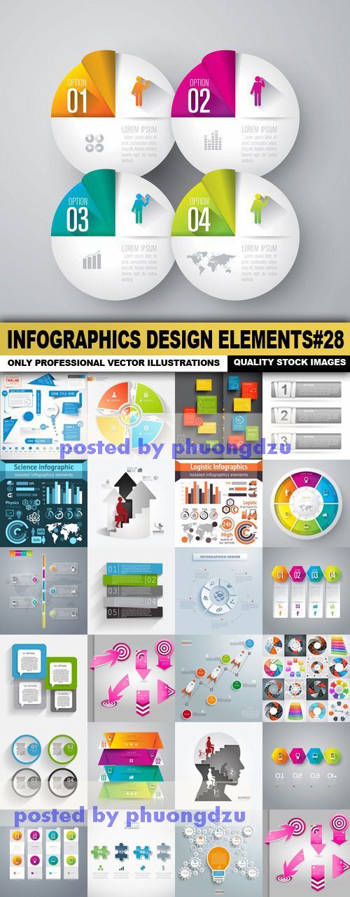 Infographics Design Elements Vector 28