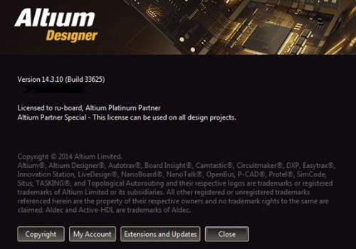 Altium Designer 14.3.10 Build 33625 Multilingual :3*7*2014