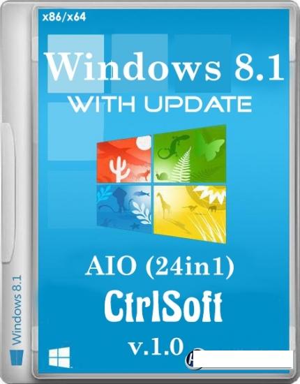 Microsoft Windows 8.1 with Update AIO v1.O (24in1) - CtrlS0ft (x86-x64) - TEAM OS