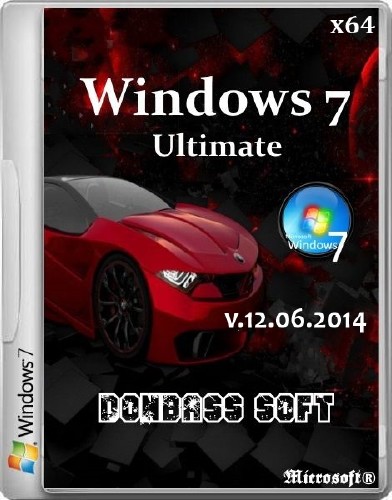 Windows 7 Ultimate SP1 Donbass Soft v.12.06.2014 (x64/RUS/2014)
