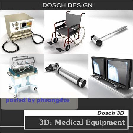[Max] Dosch Design   3D : Medical Equipment