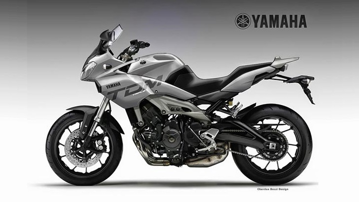 Концепт мотоцикла Yamaha TDM Triple