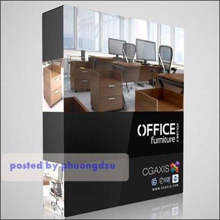 [Max] CGAxis   Models Office Furniture Volume 11
