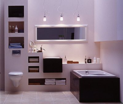 Фиолетовая ванная комната: "магический" интерьер ﻿ - фото, обсуждения, видеоматериалы