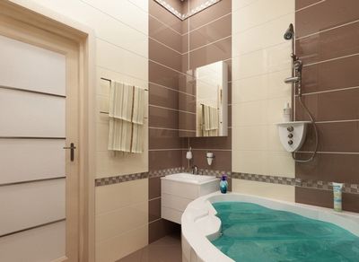 Коричневая ванная комната: смотрится шикарно - отзывы и рекомендации