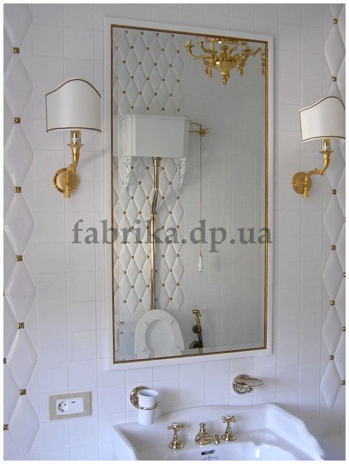 Идеи декора зеркала в ванной комнате  - мнение профессионала