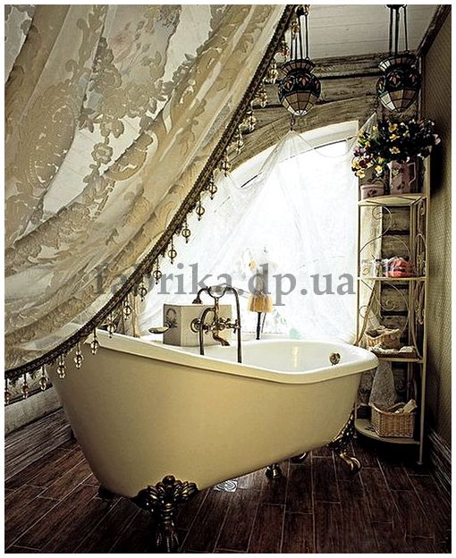 Оформление ванной комнаты в стиле ретро