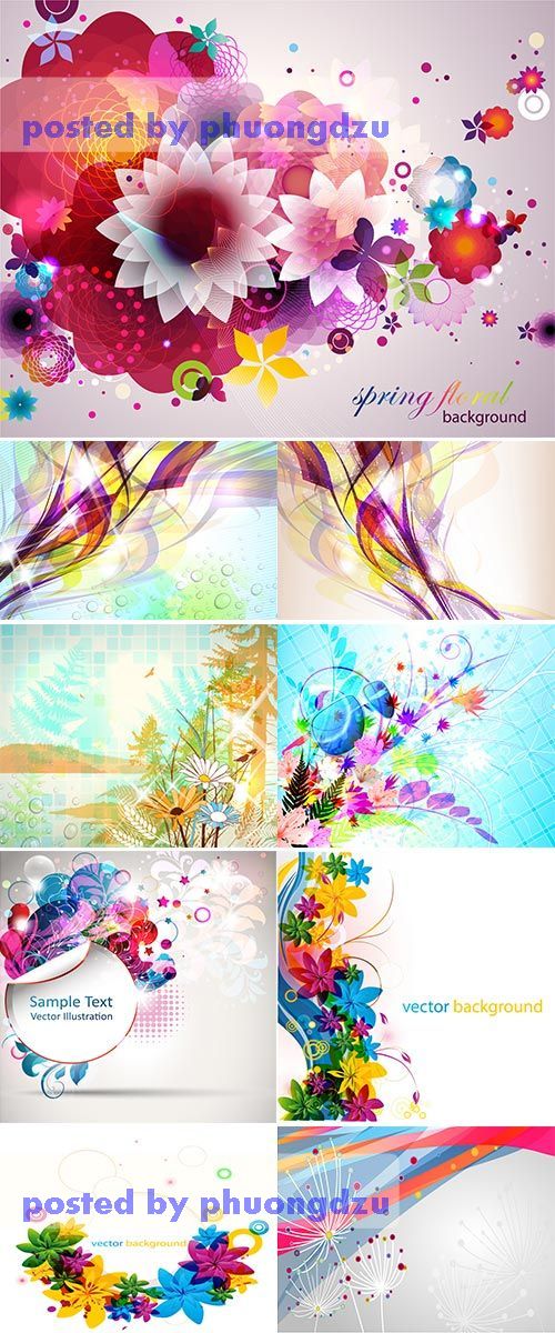 Stock: Abstract natural flow background 7
