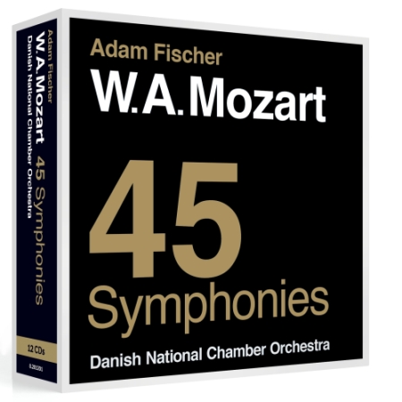 Danish National Chamber Orchestra - W.A. Mozart. 45 Symphonies [12CDs] (2014)
