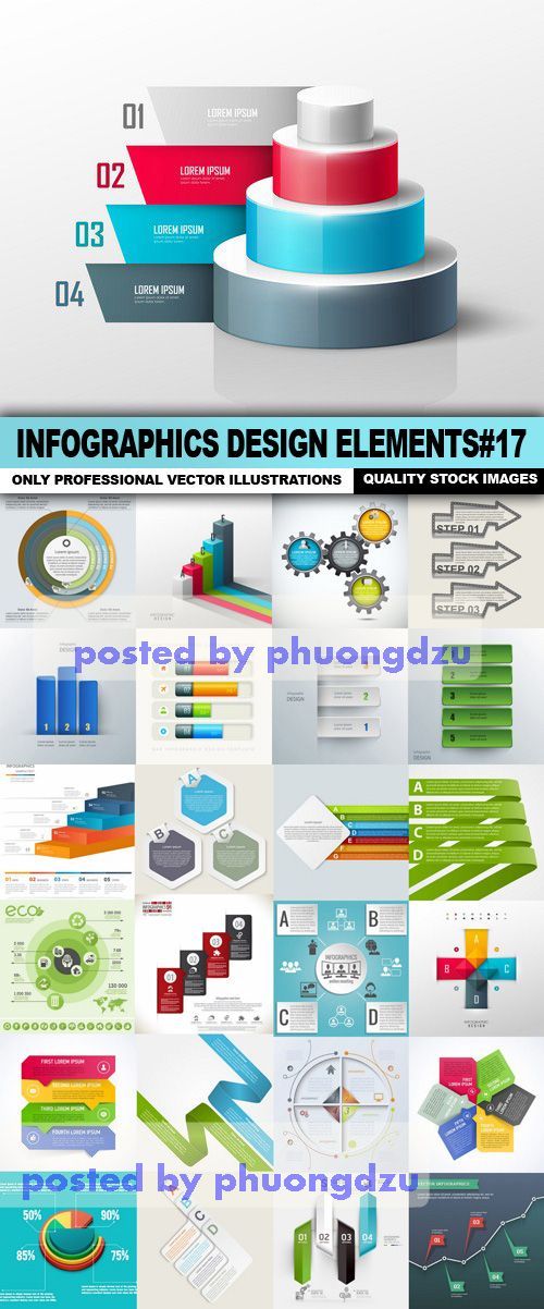 Infographics Design Elements Vector colection part 17