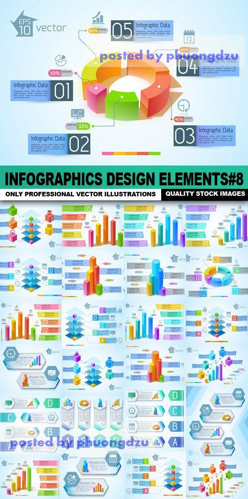Infographics Design Elements Vector colection part 8