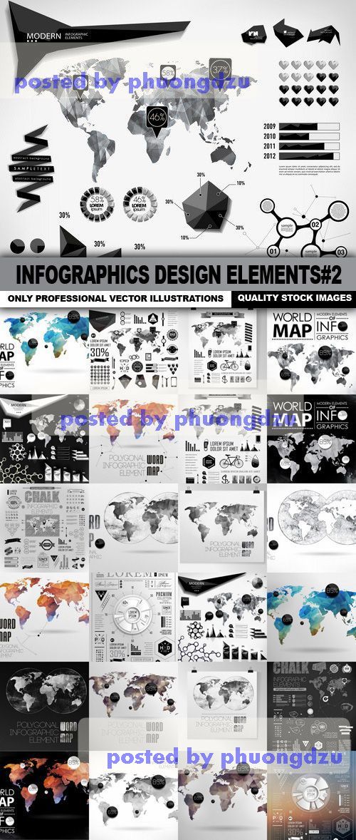 Infographics Design Elements Vector coleciton 2