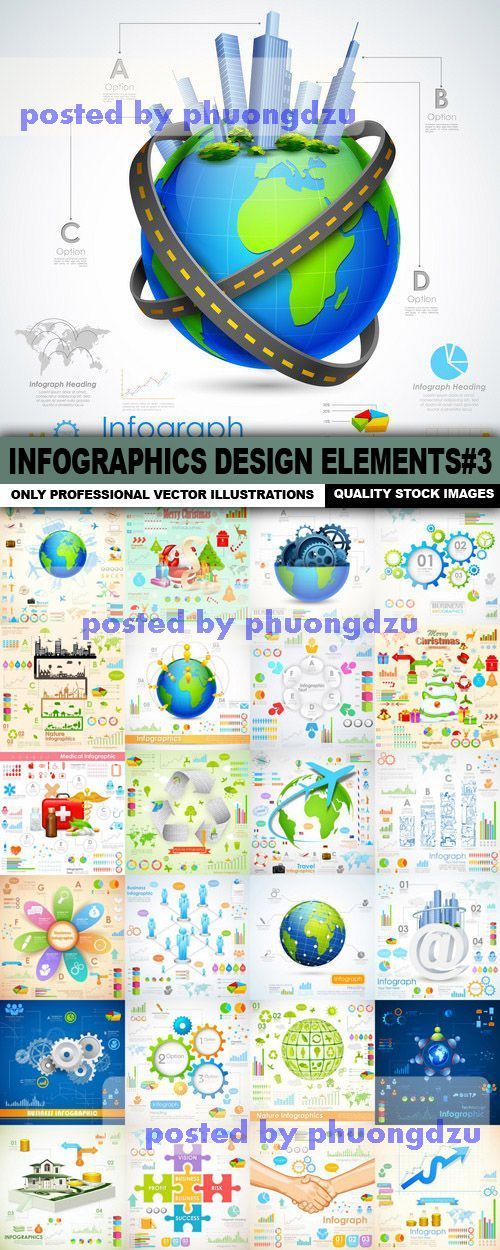 Infographics Design Elements Vector 03