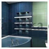 Дизайн плитки в ванной комнате - быстро и качественно