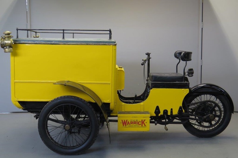 Грузовой трицикл Warrick Motor Carrier 1914
