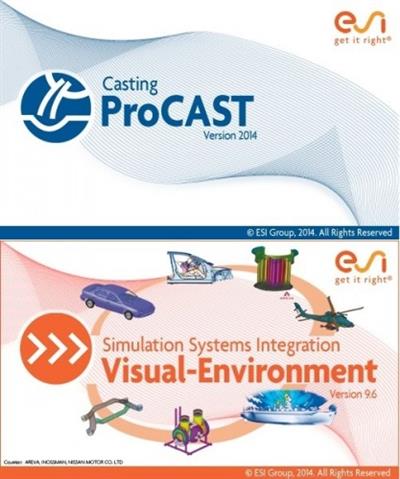 Esi Procast v2014.0 And Visual Environment v9.6/ (x64)