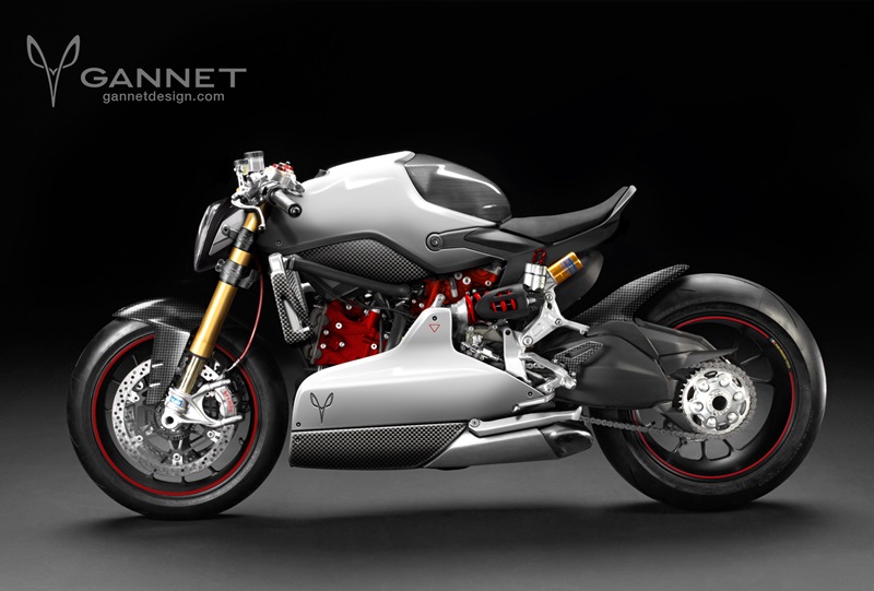 Концепт Ducati 1199 Panigale Cafe Fighter