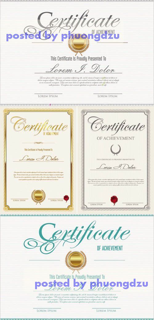 Certificates Vector 2