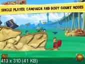 [Android] Worms 3 - 1.82 (2014) [, , RUS]