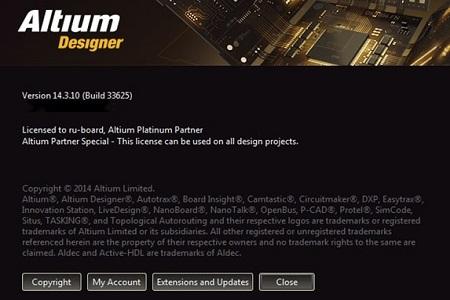 Altium Designer ( 14.3.10  33625, 2014 )