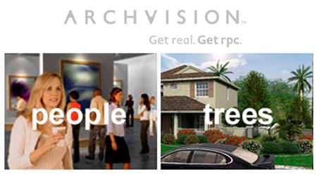 Archvision - Collection 3D Models Peoples & Trees 